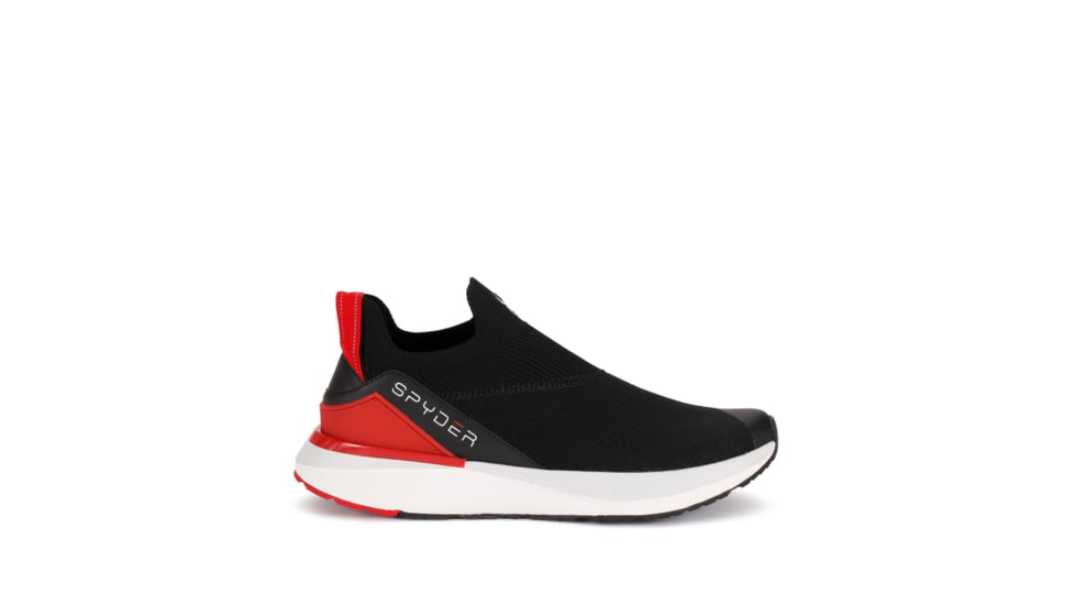 Spyder Tanaga Sneakers - Mens, Black/ Fiery Red, M085, SP10066-M085