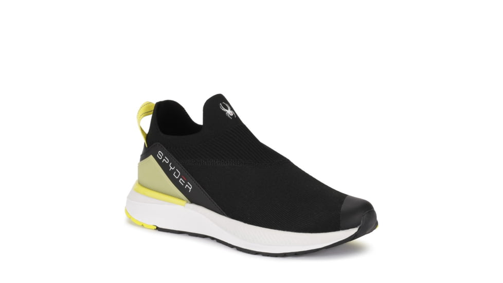 Spyder Tanaga Sneakers - Mens, Black/Yellow, M100, SP10065-M100