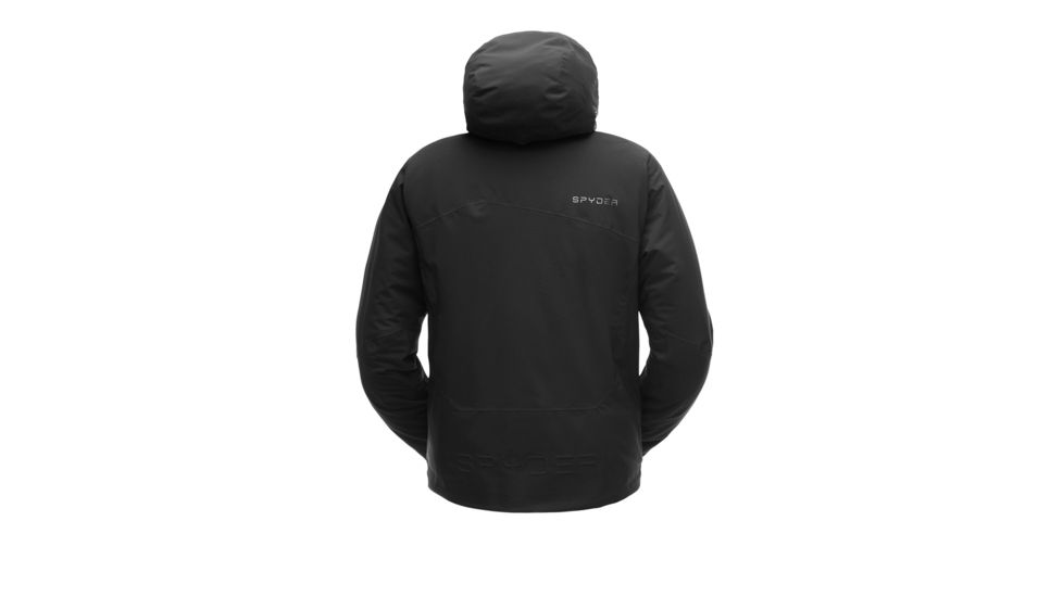 Spyder Tripoint Jacket - Mens, Black/Red, Large, 181724001555P