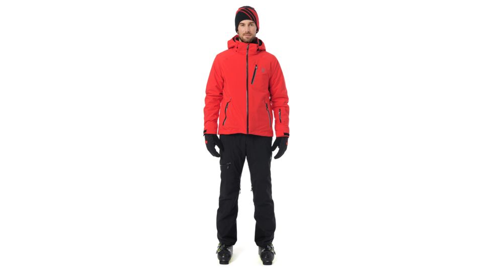 Spyder Tripoint Jacket - Mens, Volcano/Black, Large, 181724620555P