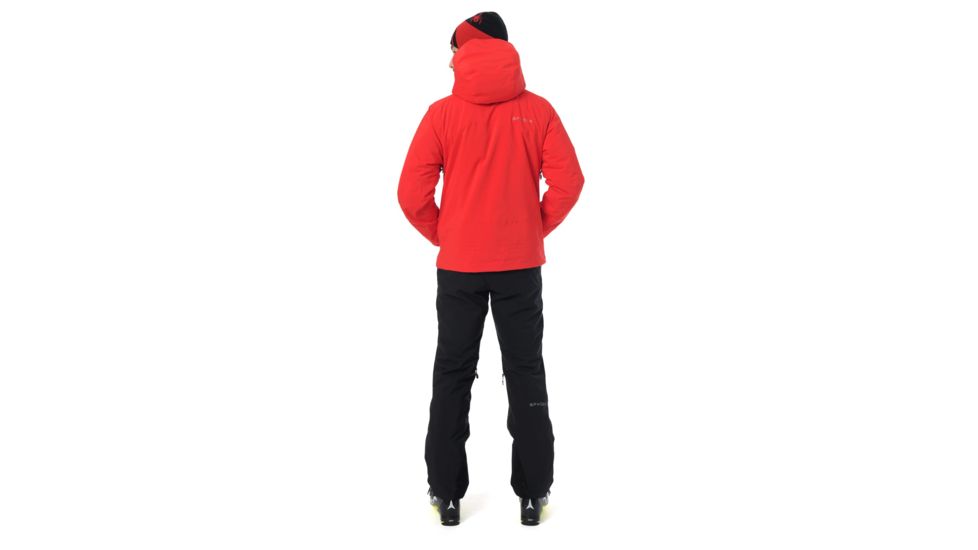 Spyder Tripoint Jacket - Mens, Volcano/Black, Large, 181724620555P