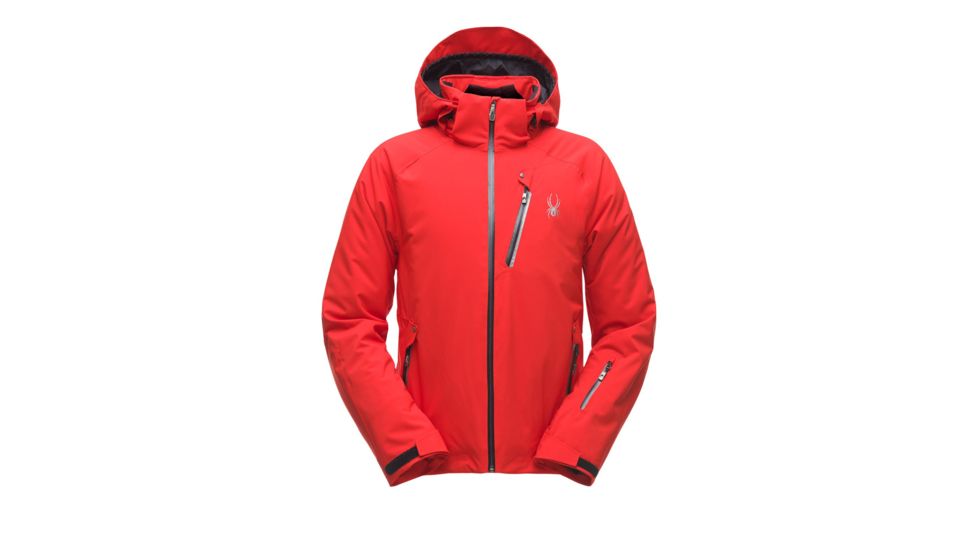 Spyder Tripoint Jacket - Mens, Volcano/Black, Large, 181724620555P
