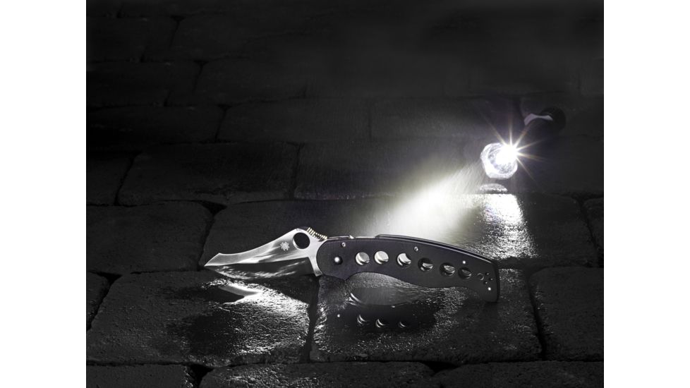 Spyderco ATR 2 Folding Knife, Black, C70GP2