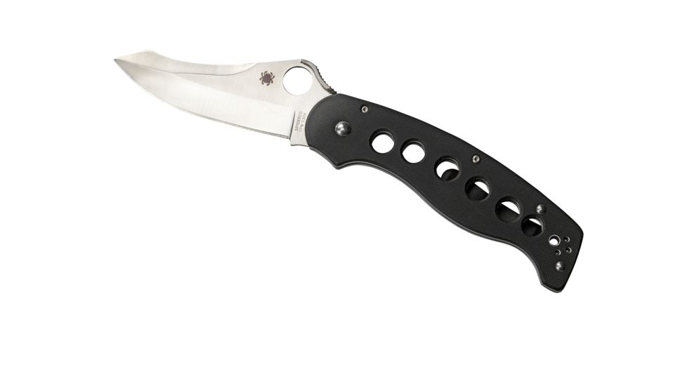 Spyderco ATR 2 Folding Knife, Black, C70GP2