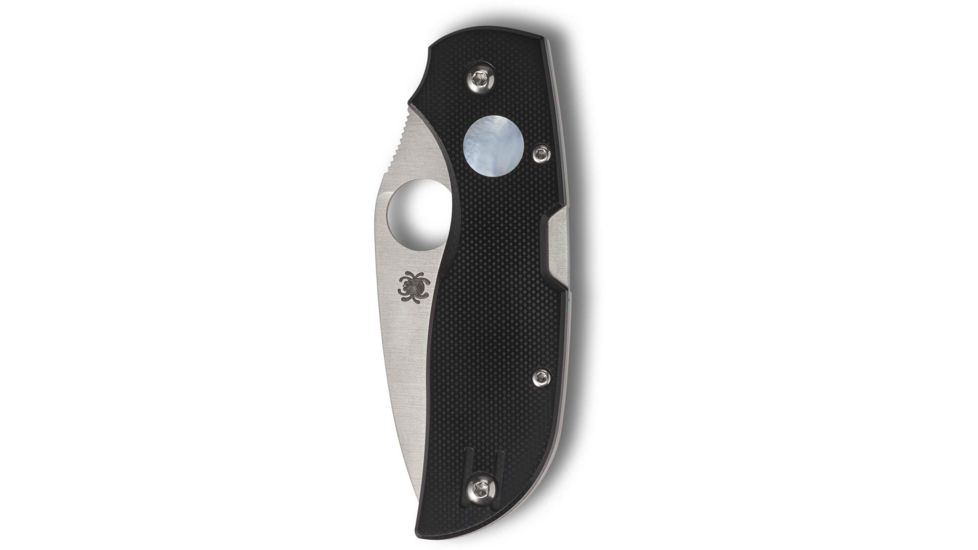 Spyderco Chaparral G10 Folding Knife, 2.8in, CTS XHP, G10, Black, C152GSMP