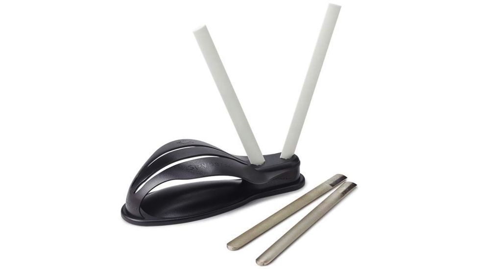 Spyderco Gauntlet Premium Sharpening System, Black/White, 603FCBN