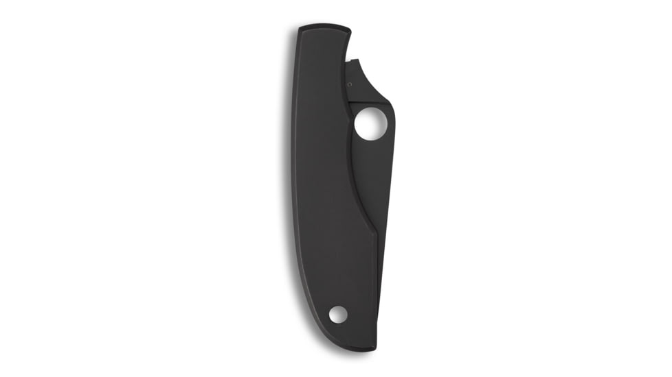 Spyderco Grasshopper SS Folding Pocket Knife 2.27in Blade Length, Sandvik 12C27 Steel, Stainless Black, C138BKP