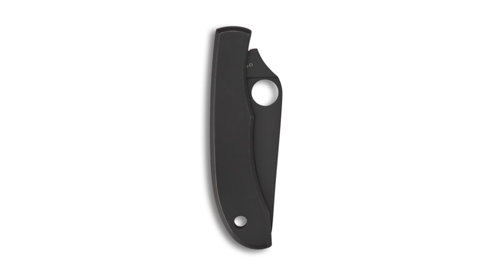 Spyderco HoneyBee SS Folding Pocket Knife 1.67in Blade Length, C137P Steel, Stainless Black, C137BKP