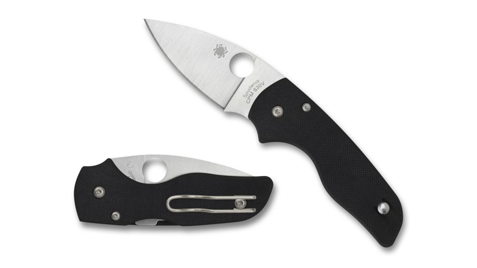 Spyderco Lil' Native Compression Lock Folding Knife, C230GP