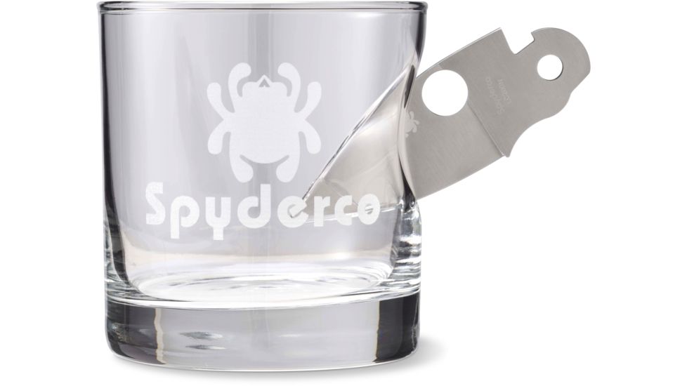 Spyderco Lil Native Rocks Bar Glass, Clear, RG01