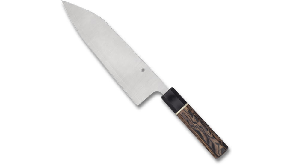 Spyderco Murray Carter Itamae Bunka Bocho, 7.72in, Brown Handle, K18GPBNBK