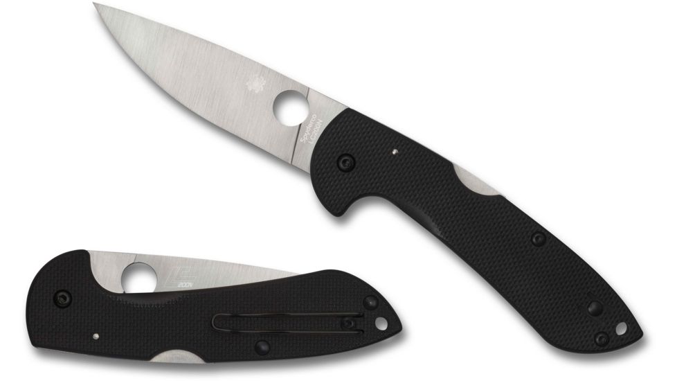 Spyderco Siren G-10 Folding Knives, Black, C247GP