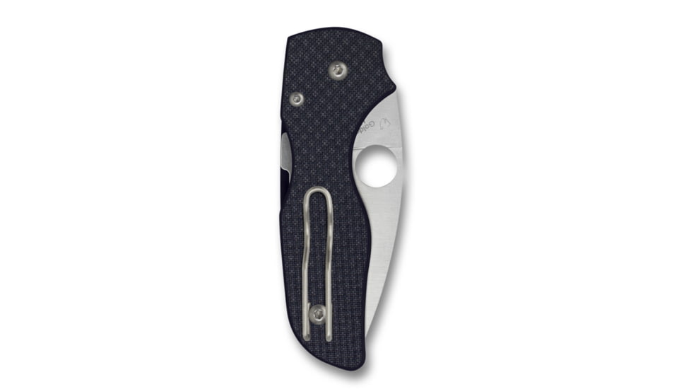 Spyderco Sprint Run Lil Native Folding Knife, 2.42in, CPM S90V Steel, Drop Point Blade, Carbon Fiber Handle, Carbon Fiber, C230CF90VP