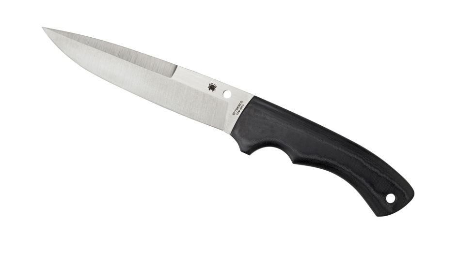 Spyderco Sustain Fixed Blade Knife, Black, FB39GP
