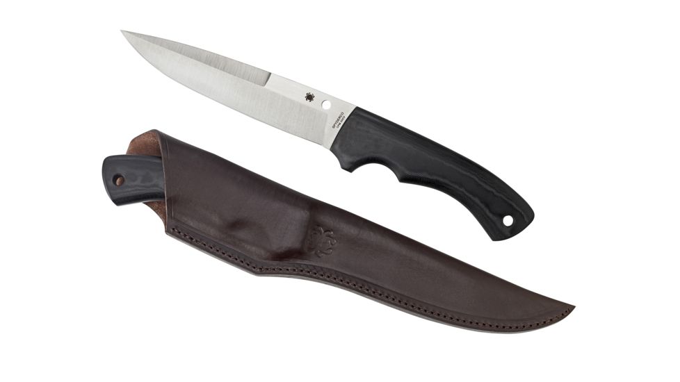 Spyderco Sustain Fixed Blade Knife, Black, FB39GP