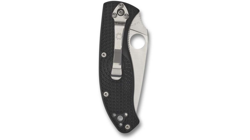 Spyderco Tenacious Lightweight SpyderEdge Knife, Black, C122SBK
