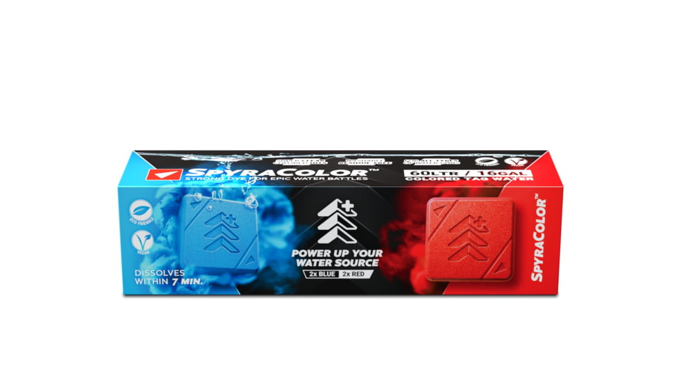 Spyra Colors, Blue and Red, SPCR1BR