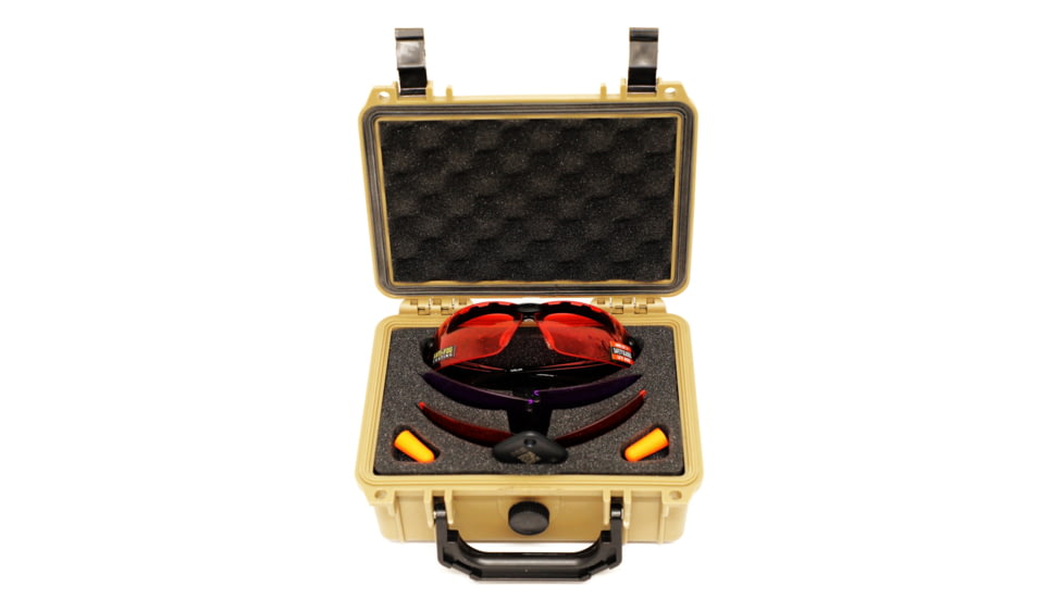 SSP Eyewear Chelan Clay XHD Glasses Kit, Desert Tan, One Size, CHELAN CLAYS XHD DT