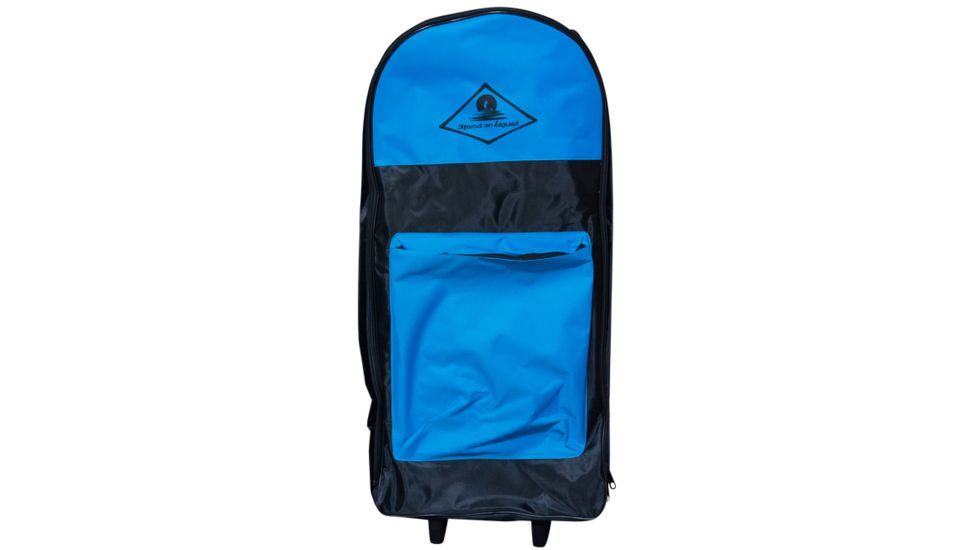 Stand On Liquid Chelan Air Paddle Boards Package Multi-Layer Fusion Technology, 12,6in, Blue,Gry, SONL18CHELA126