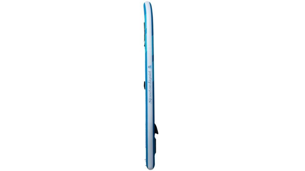 Stand On Liquid Good Vibes Air Paddle Boards Package Multi-Layer Fusion Technology, 10,6in, Aqua,White, SONL18BGVA106