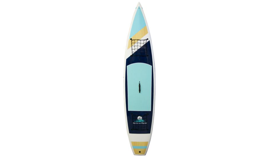 Stand On Liquid Moonraker Paddle Board Thermal Composite Wood Construction, 12in, Navy,Turquoise, SONL17MOON12