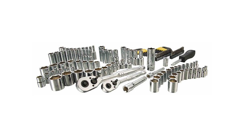 Stanley Tools 123 Pc 1/4in and 3/8in Drive Mechanics Tools Set, STMT71652