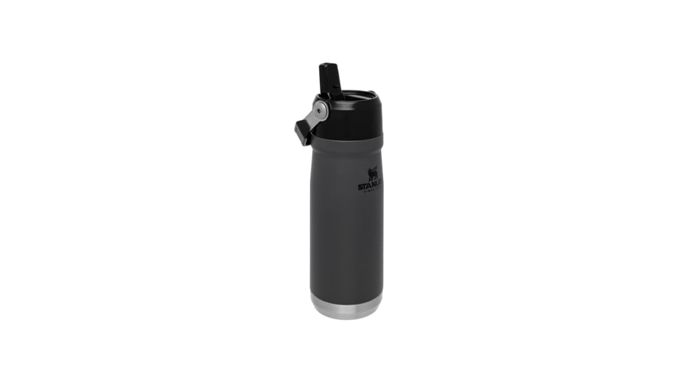 Stanley 22oz Classic Flip Straw Water Bottle, Charcoal, 10-09992-002
