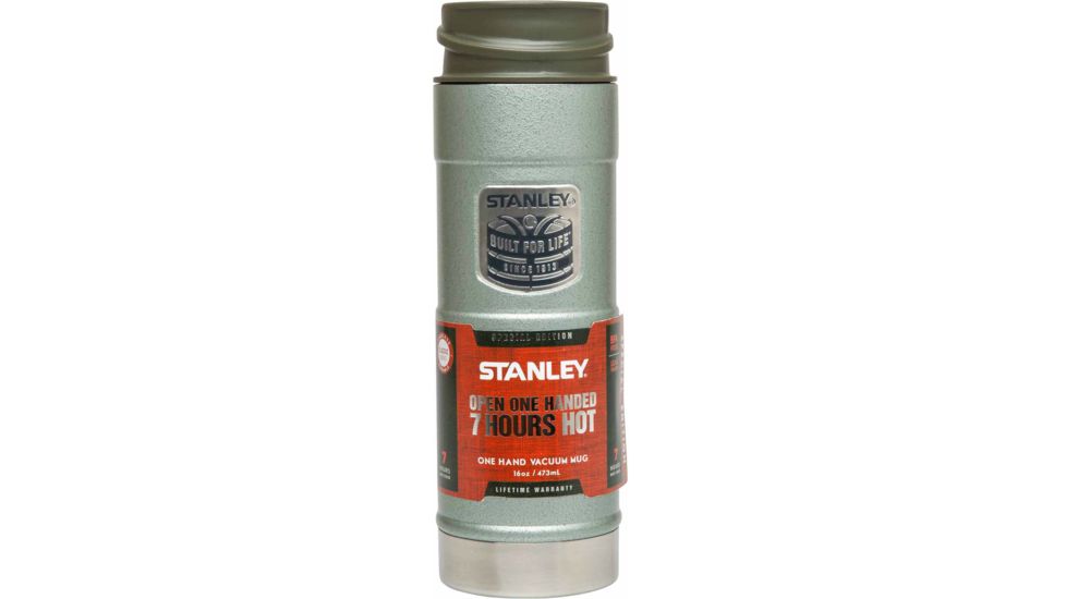 Stanley Adventure 1-Hand Vacuum Mug 16 oz Clearance-Vintage Green