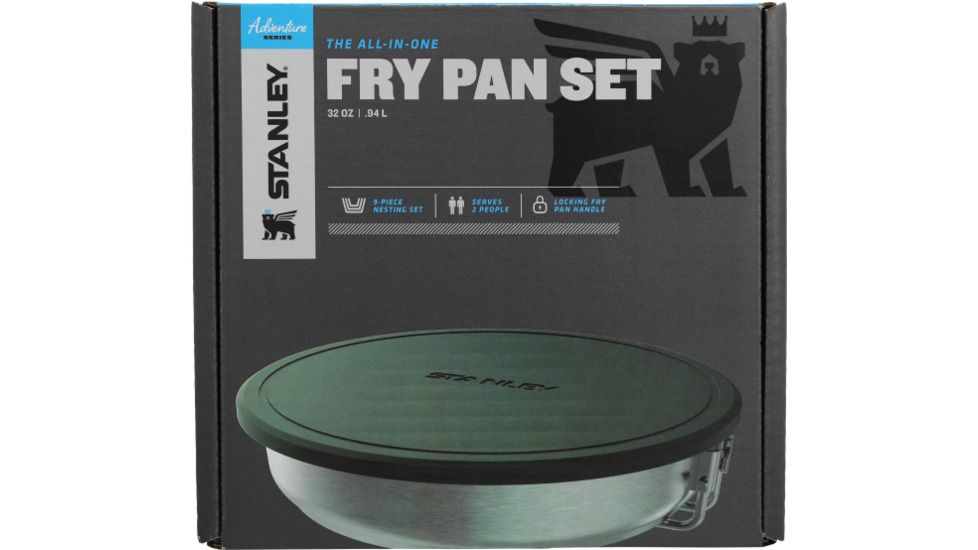Stanley Adventure All-In-One Fry Pan Set, Stainless Steel, 10-02658-012