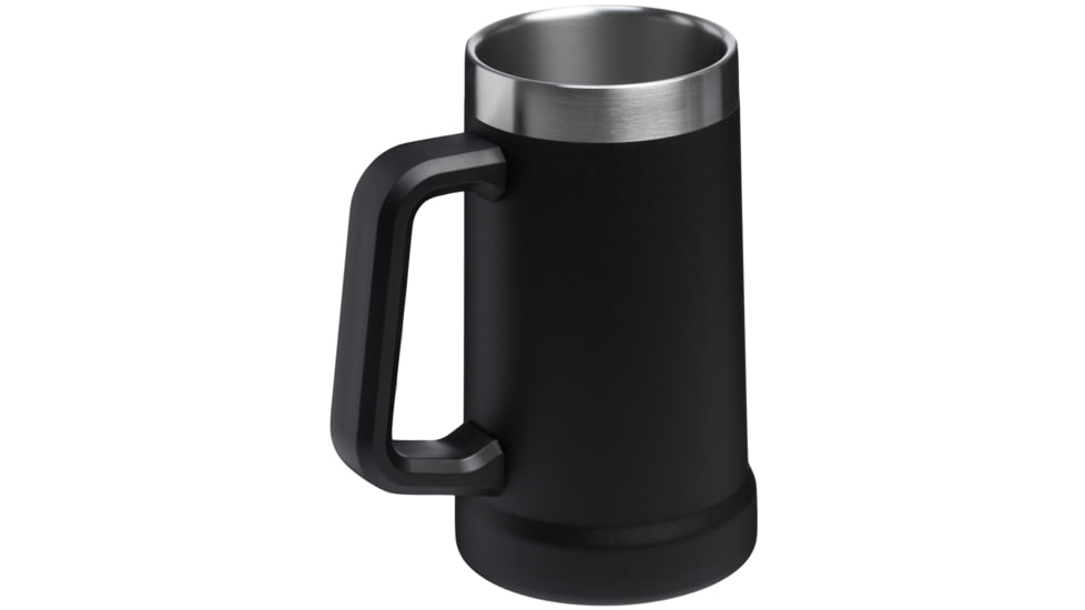 Stanley Adventure Big Grip Beer 24 oz Stein, Black 2.0, 24 oz / 0.71 L, 10-11356-019