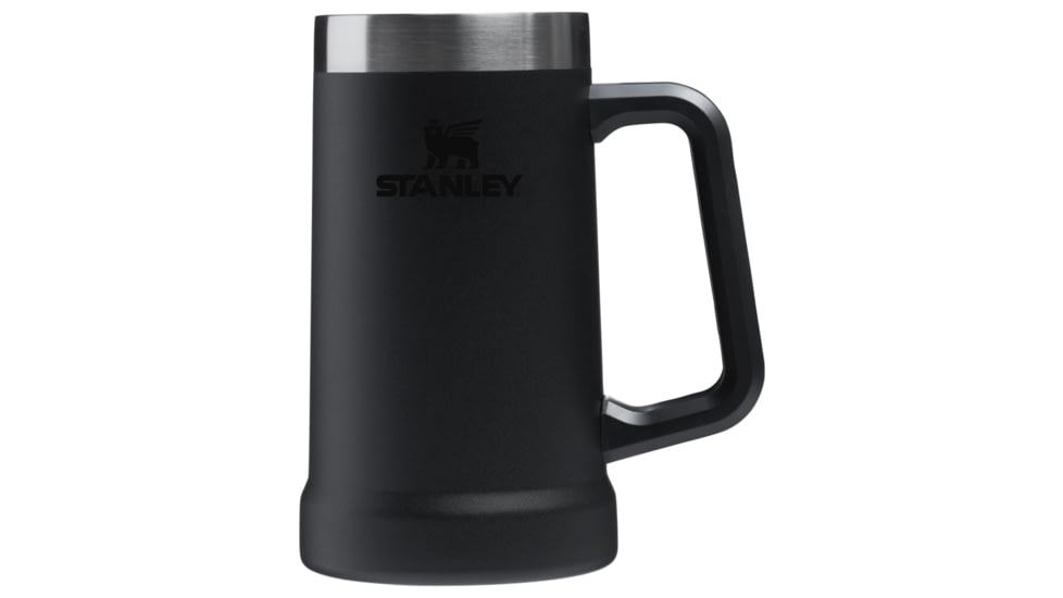 Stanley Adventure Big Grip Beer 24 oz Stein, Black 2.0, 24 oz / 0.71 L, 10-11356-019