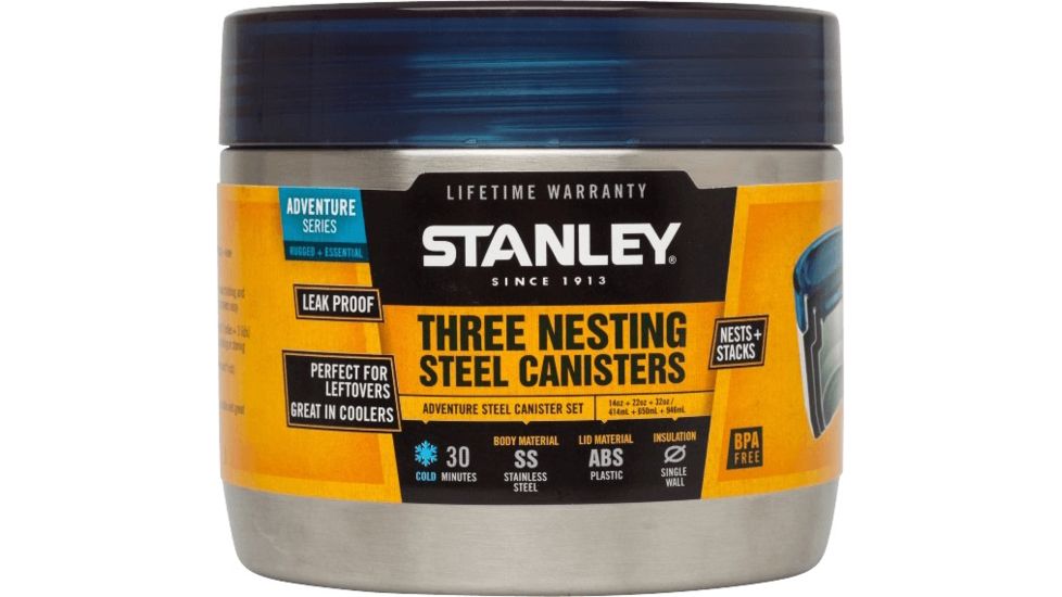 Stanley Adventure Canister, Stainless Steel, 32 oz, 10-02108-001