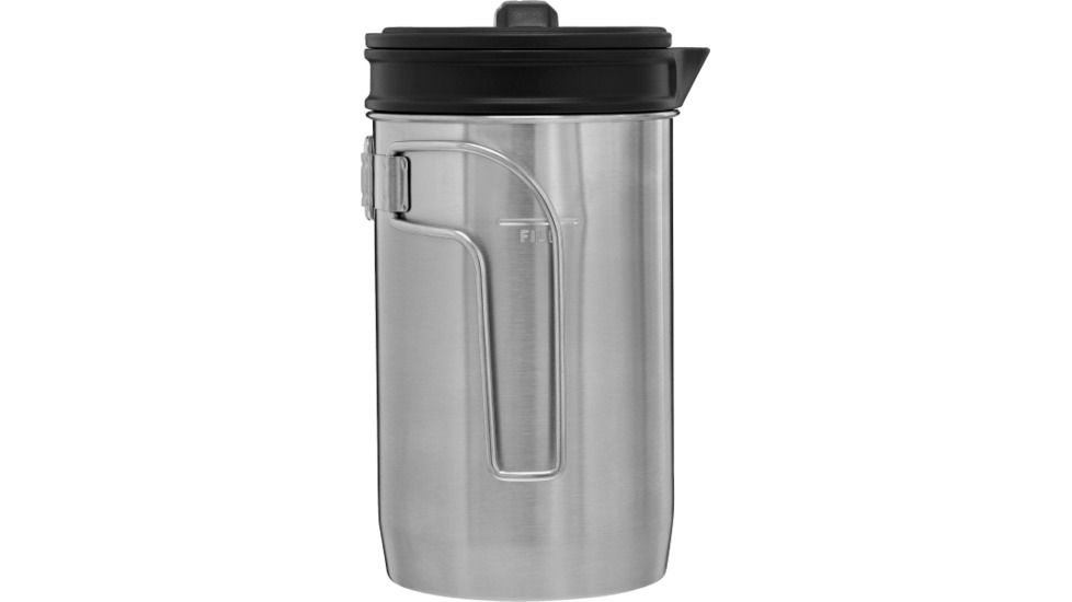 Demo, Stanley All-In-One Boil w/ Brew French Press, 32oz, Stainless Steel, 10-02345-008