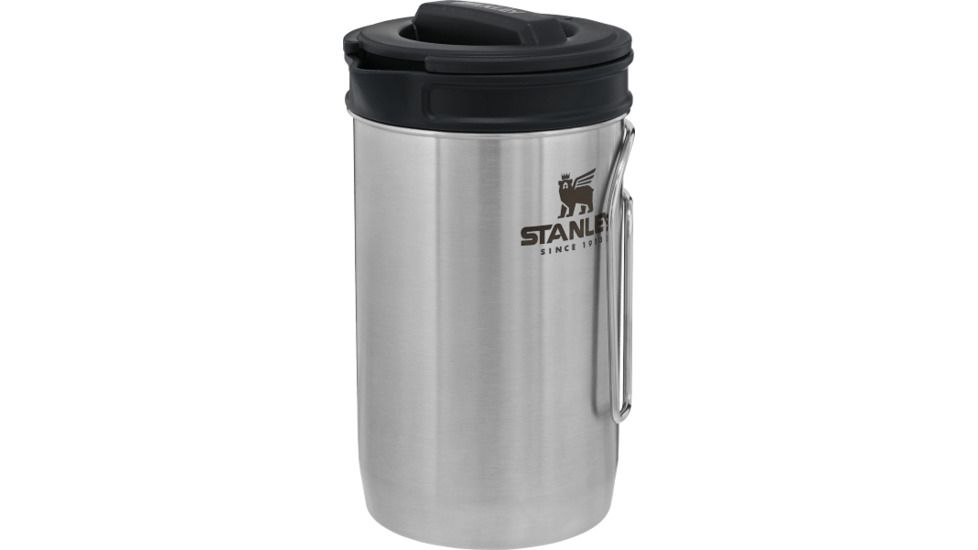 Demo, Stanley All-In-One Boil w/ Brew French Press, 32oz, Stainless Steel, 10-02345-008