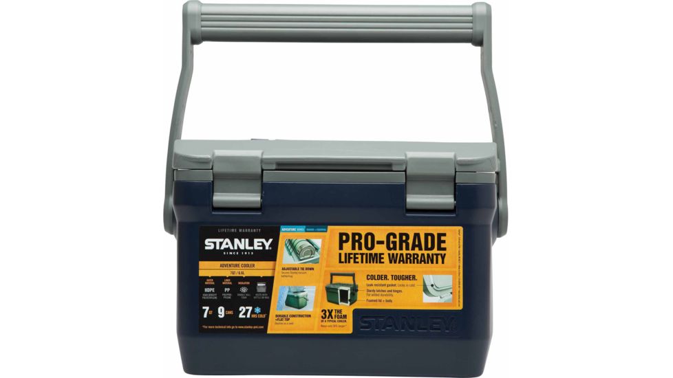 Stanley Adventure Easy Carry Outdoor Cooler, Navy, 7qt, 10-01622-057