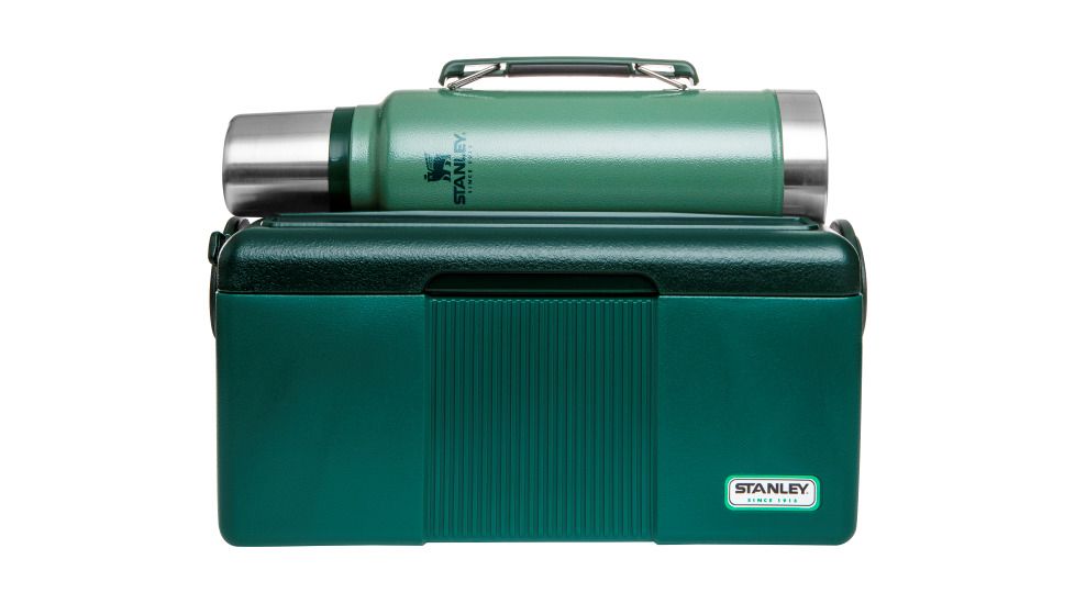 Stanley Adventure Heritage Cooler and Bottle Set, Green, 10-08258-001