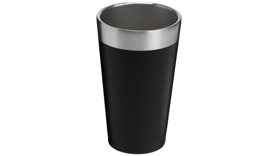 Stanley Adventure Stacking Beer 16 oz Pint, Black 2.0, 16 oz / 0.47 L, 10-02282-526