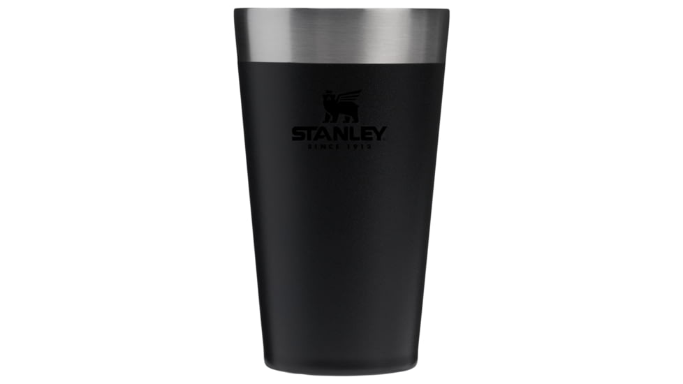 Stanley Adventure Stacking Beer 16 oz Pint, Black 2.0, 16 oz / 0.47 L, 10-02282-526