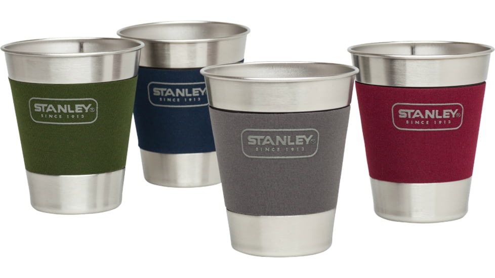 Shed,Stanley Tools Adventure Stacking Steel Tumbler 4-Pack-Vintage Multi-Pack