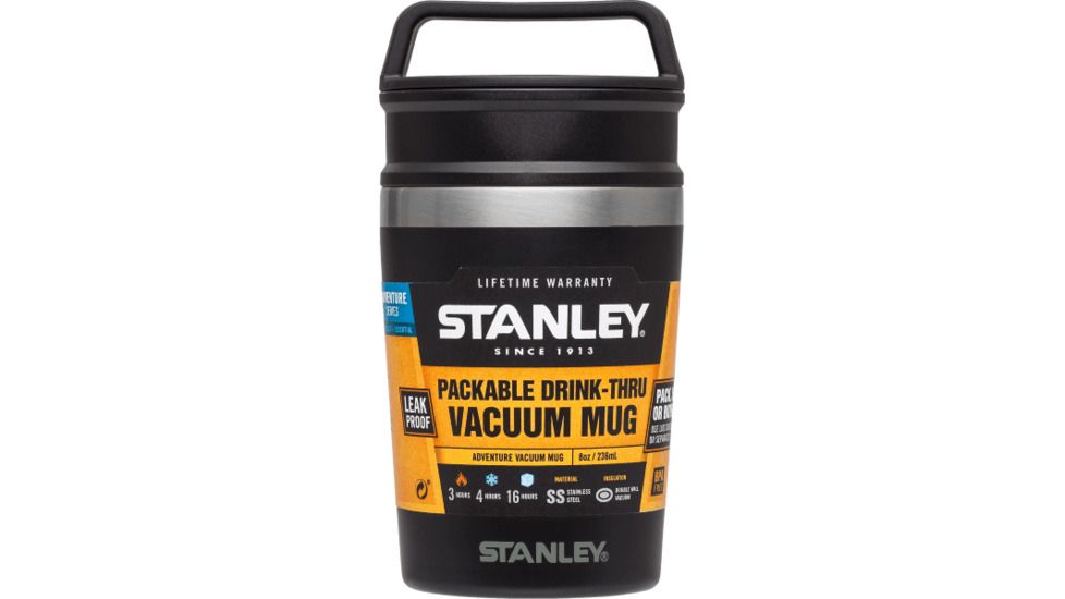 Stanley Adventure Vacuum Mug 8oz, Matte Black 10-02887-002
