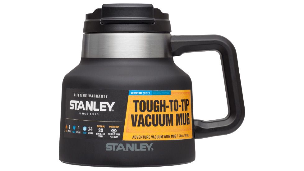 Stanley Adventure Vacuum Wide Mug 20oz, Matte Black 10-02873-003