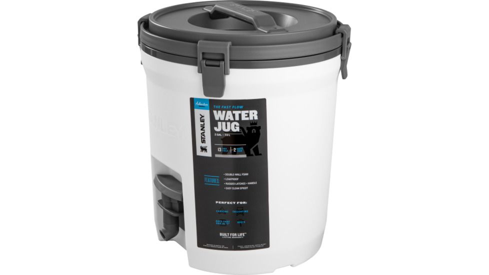 Stanley Adventure Water Jug 2 Gallon--, Polar, 2 Gallons, 10-01938-011