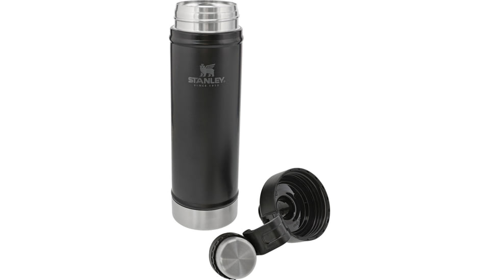 Stanley Classic Easy-Clean Water Bottle 25oz-, Matte Black, 25 ounce, 10-02286-043
