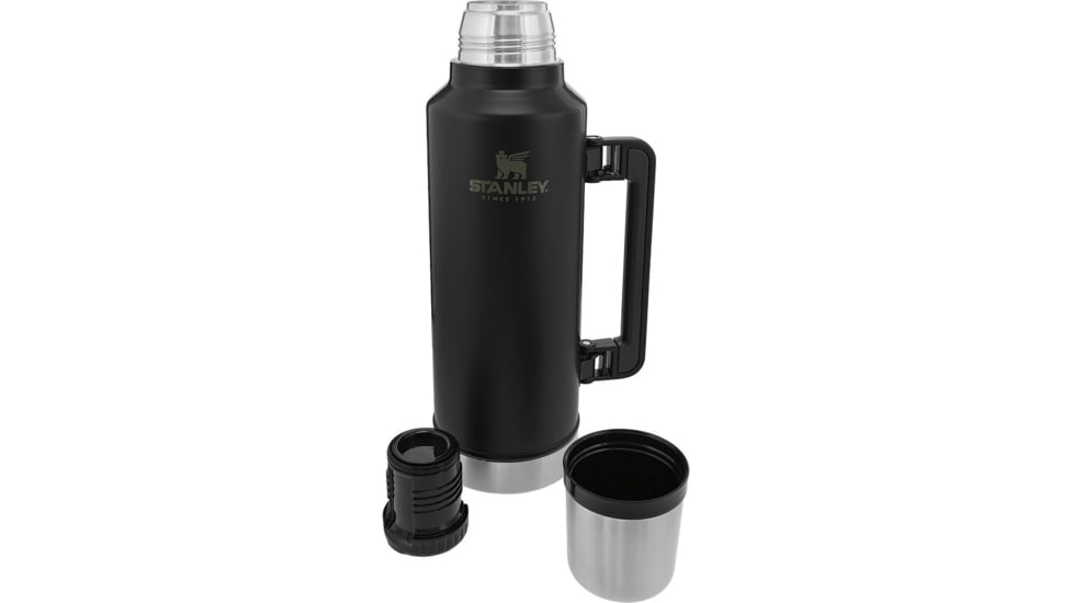 Stanley 2qt Classic Vacuum Bottle, M.Black, 10-07934-002