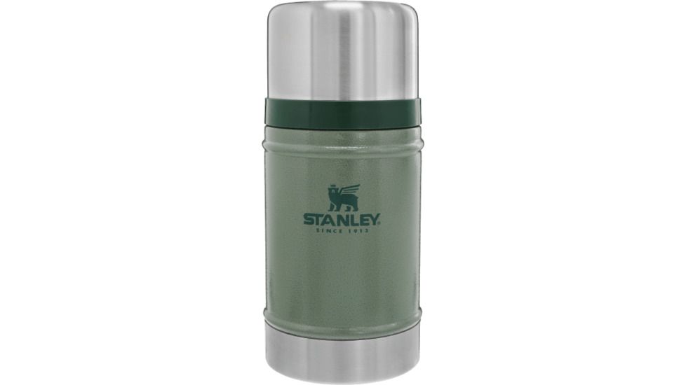Stanley Classic Legendary Food Jar, Hammertone Green, 24 oz, 10-07936-001