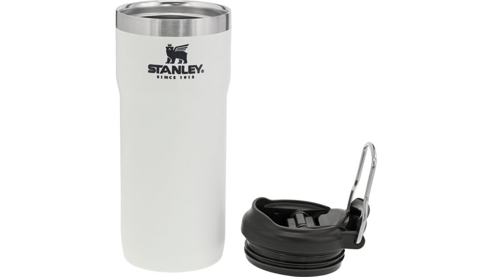 Stanley Classic TwinLock Travel Mug 16oz-, Polar, 16 ounce, 10-06443-014