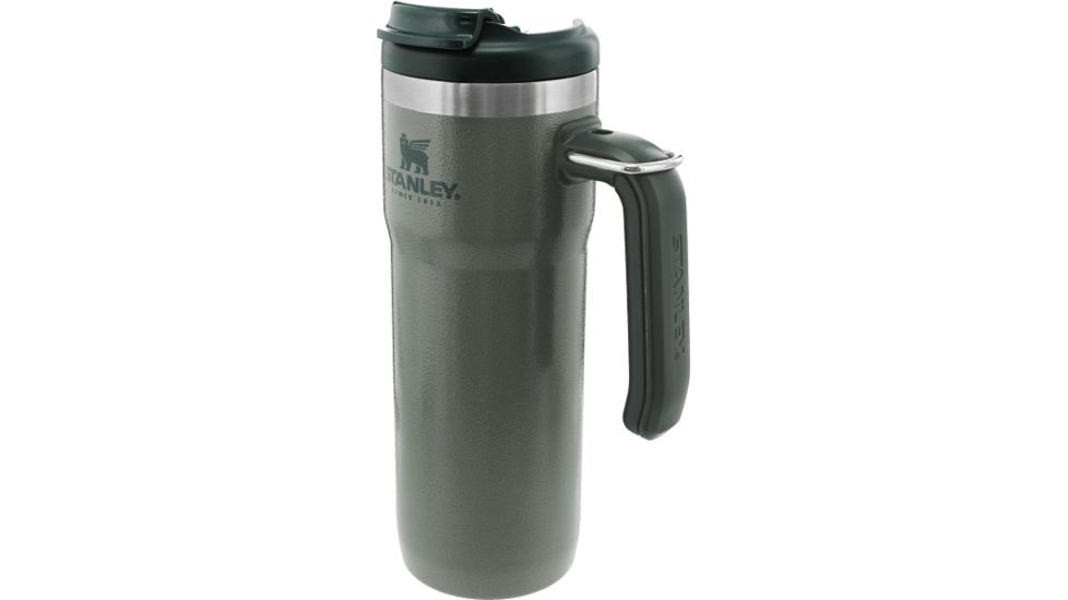 Stanley Classic TwinLock Travel Mug, Hammertone Green, 20 oz, 10-06442-009