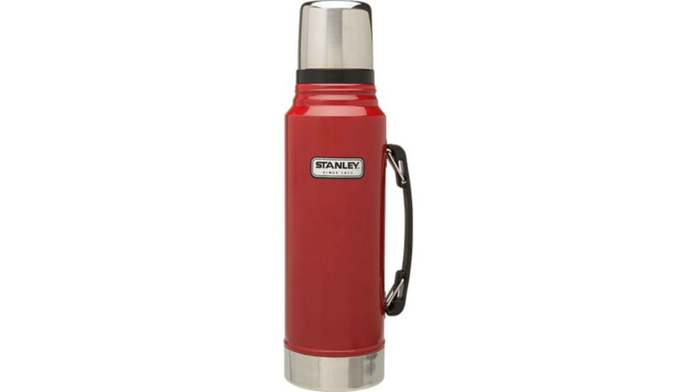 Stanley Classic Vacuum Bottle - 1.1 Quarts-Red