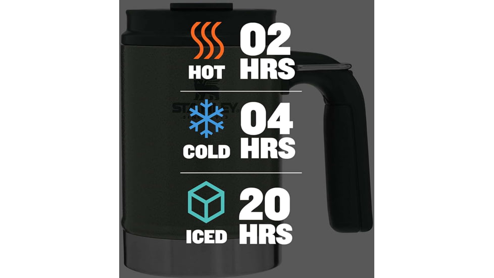 Stanley Classic Vacuum Camp Mug 16oz, 16oz / .47L, 10-01693-023
