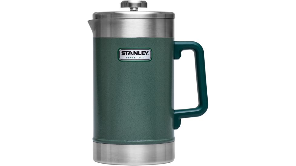 Stanley Classic Vacuum French Press, 48 oz, Hammertone Green, 10-02888-001